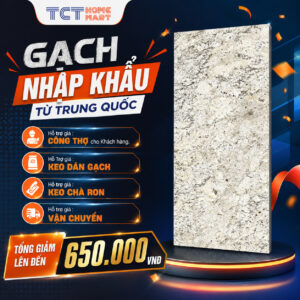 Gạch 90x180 Cm - Gạch Monalisa Vân Đá Bóng Trắng