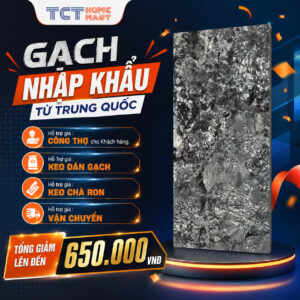 Gạch 90x180 Cm - Gạch Monalisa Vân Đá Bóng Xám