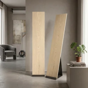 Gạch 25x150 Cm - Gạch Giả Gỗ Mờ Kem - Ảnh 3