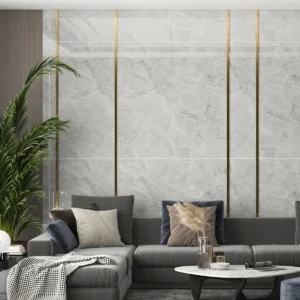 Gạch 60x120 Cm - Gạch Vân Đá Bóng Xám - Ảnh 3