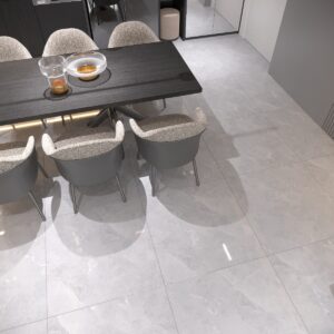 Gạch 80x80 Cm - Gạch Vân Đá Bóng Xám Xanh - Ảnh 4