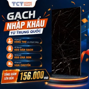 Gạch 60x120 Cm - Gạch Vân Đá Bóng Đen