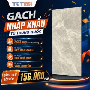Gạch 60x120 Cm - Gạch Vân Đá Bóng Nâu