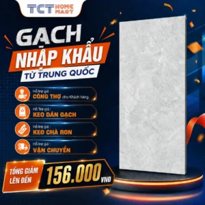 Gạch 60x120 Cm - Gạch Vân Đá Bóng Xám Môn