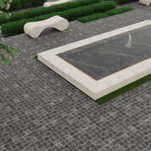 Gạch Sân Vườn 60x60 Cm - Gạch Giả Mosaic - Ảnh 12