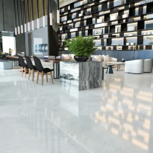 Gạch 80x80 Cm - Gạch Vân Đá Bóng Xám - Ảnh 3