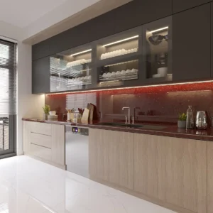 Gạch 60x120 Cm - Gạch Vân Đá Hoa Cương Bóng Đỏ Nâu - Ảnh 3