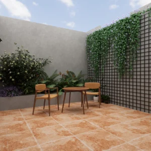 Gạch Sân Vườn 60x60 Cm - Hiệu Ứng Mix 3 Size -Vân đá Sandstone - Ảnh 9