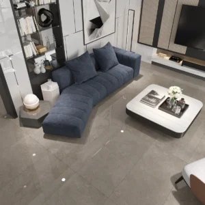 Gạch 60x120 Cm - Gạch Vân Đá Bóng Xám Ghi - Ảnh 3