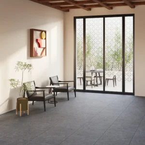 Gạch 60x120 Cm - Gạch Vân Terazzo Mờ Xám Xanh - Ảnh 3