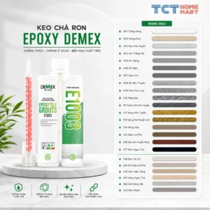 Keo Chà Ron Demex Dùng Trong Nhà E1003 Bề Mặt Bóng
