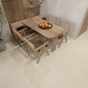 Gạch 60x60 Cm - Gạch Vân Đá Mờ Kem - Ảnh 3