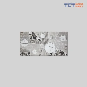 Gạch 40×80 Cm – Gạch Trang Trí Hoa Lá Bóng Xám
