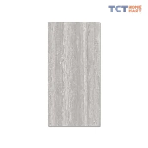 Gạch 60x120 Cm - Gạch Vân Travertine Mờ Xám