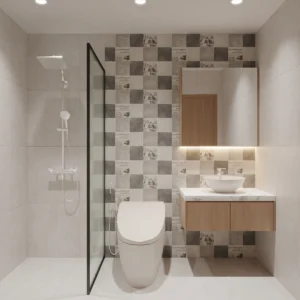 Gạch 30×60 Cm – Gạch Trang Trí Mờ Xám - Ảnh 3