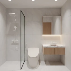 Gạch 60×60 Cm – Gạch Chống Trơn Trượt – Gạch Vân Đá Mờ Xám - Ảnh 3