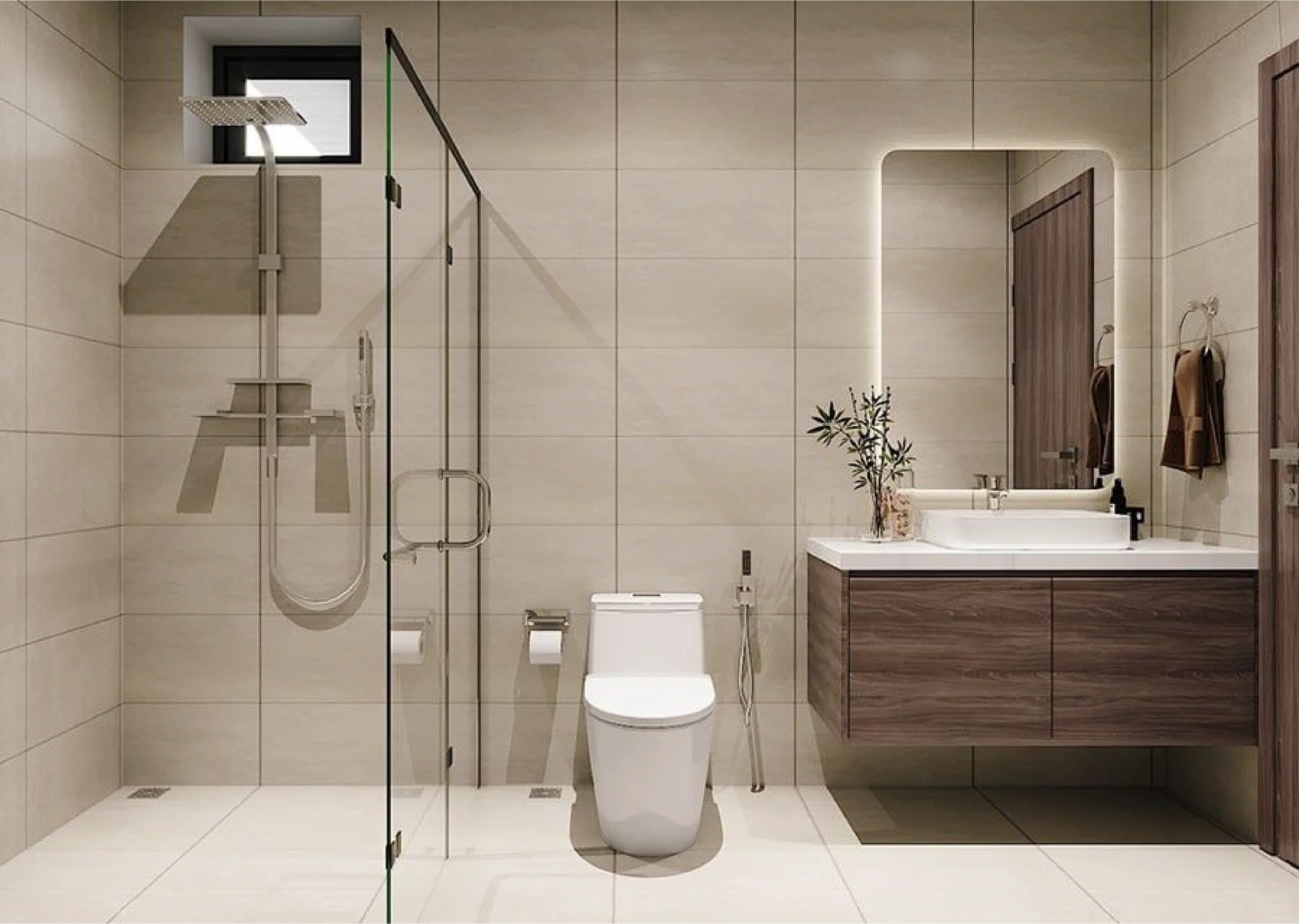Phòng tắm spa thư giãn