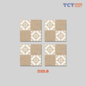 BST 3 Kiểu Gạch Bông 40x40 cm - Gạch Trang Trí Hoa Văn Đối Xứng Mờ - Ảnh 3