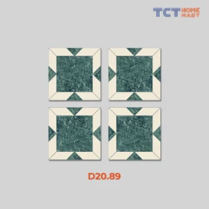 BST 7 Kiểu Gạch Bông 20x20 cm - Gạch Trang Trí Mờ Xanh Mint - Ảnh 12