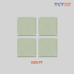 BST 7 Kiểu Gạch Bông 20x20 cm - Gạch Trang Trí Mờ Xanh Mint - Ảnh 9