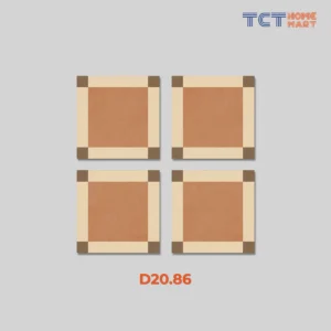 BST 8 Kiểu Gạch Bông 20x20 cm - Gạch Trang Trí Mờ Kem Mix Cam Đất - Ảnh 14