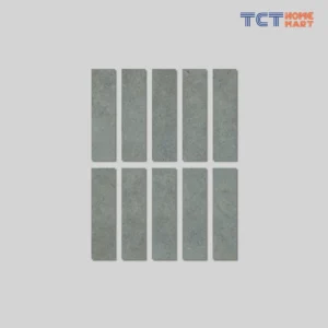 Gạch Thẻ 7.5x30 cm - Gạch Trang Trí Vân Đá Mờ Xanh Rêu