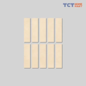 Gạch Thẻ 7.5x30 cm - Gạch Trang Trí Vân Đá Mờ Kem Sữa