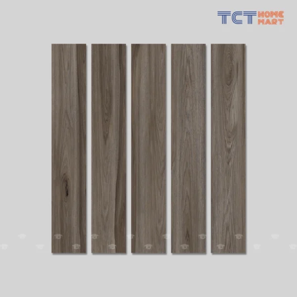 Gạch 15x90 cm - Gạch Giả Gỗ Mờ Nâu Xám TCT Group TCT Home Mart B2B