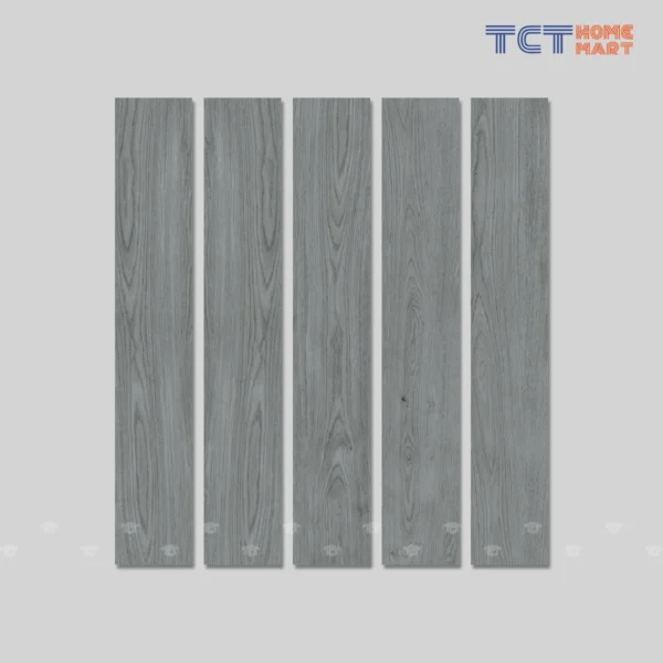 Gạch 15x90 cm - Gạch Giả Gỗ Mờ Xám Ghi TCT Group TCT Home Mart B2B