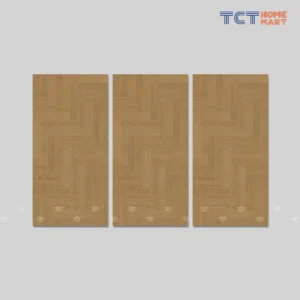 Gạch 60x120 cm - Gạch Giả Gỗ Xương Cá Mờ Vàng TCT Group TCT Home Mart B2B