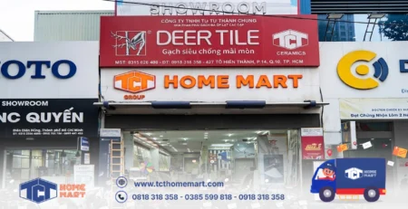 showroom gạch men TCT Home Mart uy tín giá tốt tại quận 10